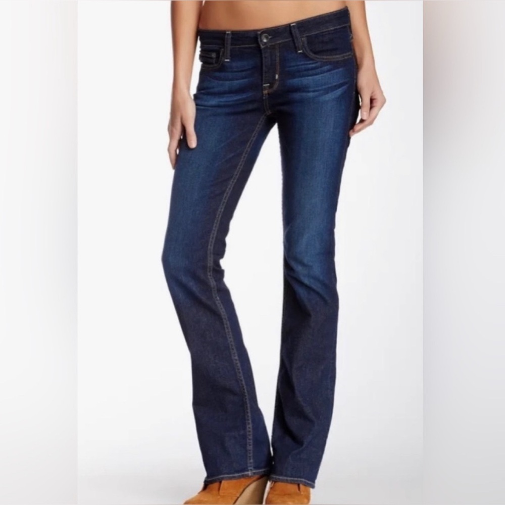 Big Star Remy Blue Boot Cut Low Rise Jeans Size 27